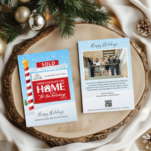 Såld QR-kod i realGods-julkort Julkort