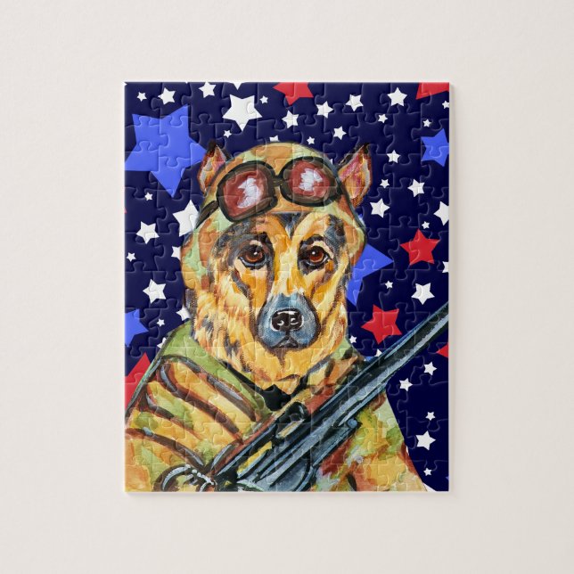 SÅLD TYSK SCHÄFERHUND PUSSEL (Vertikal)