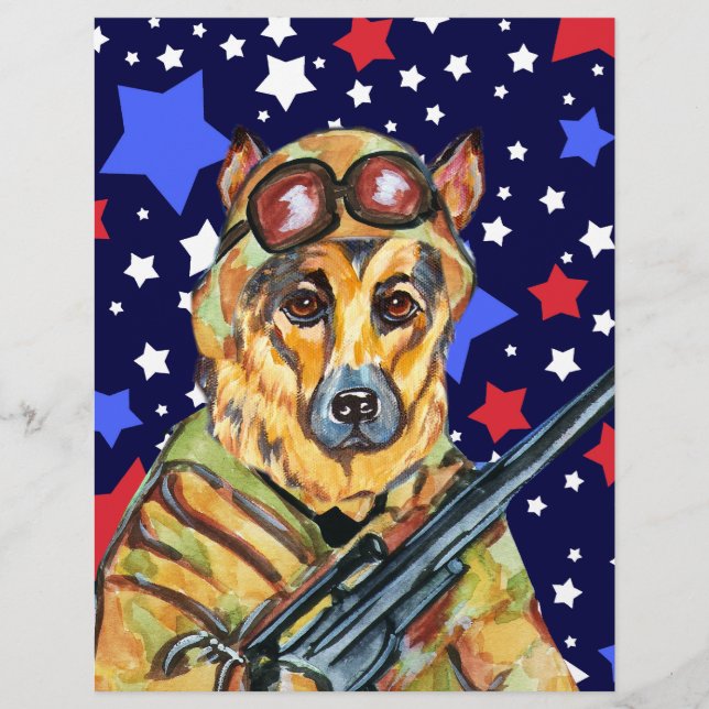 SÅLD TYSK SCHEFERHUND (Framsida)