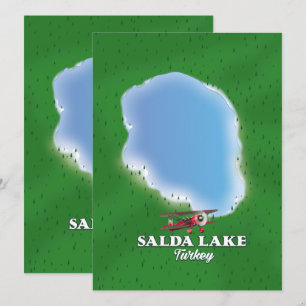 Salda Sjö Turkiet karta