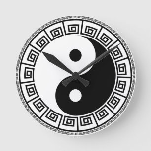 Saldo: Ba Gua, 8 trigram yin yang TCM  Rund Klocka