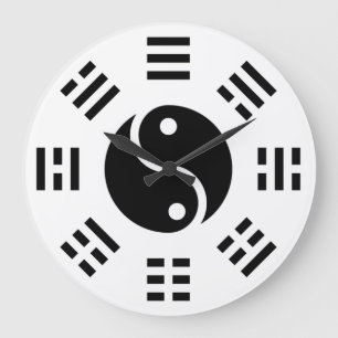Saldo: Ba Gua, 8 trigram yin yang TCM  Stor Klocka
