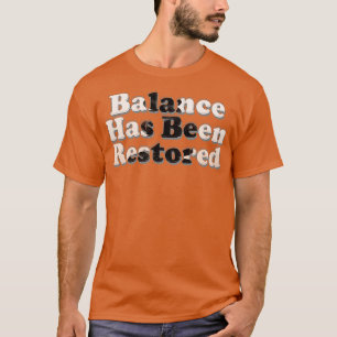 Saldo har återställts t shirt