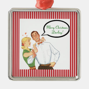 SALE! 1950 Ornament - "God jul, mörkare"