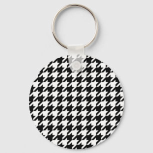 SALE - HOUNDSTOOTH NYCKELRING