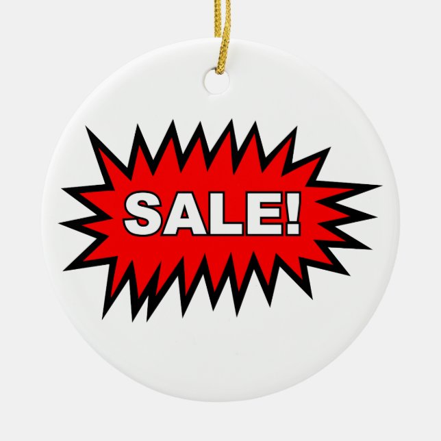 Sale Julgransprydnad Keramik (Framsidan)
