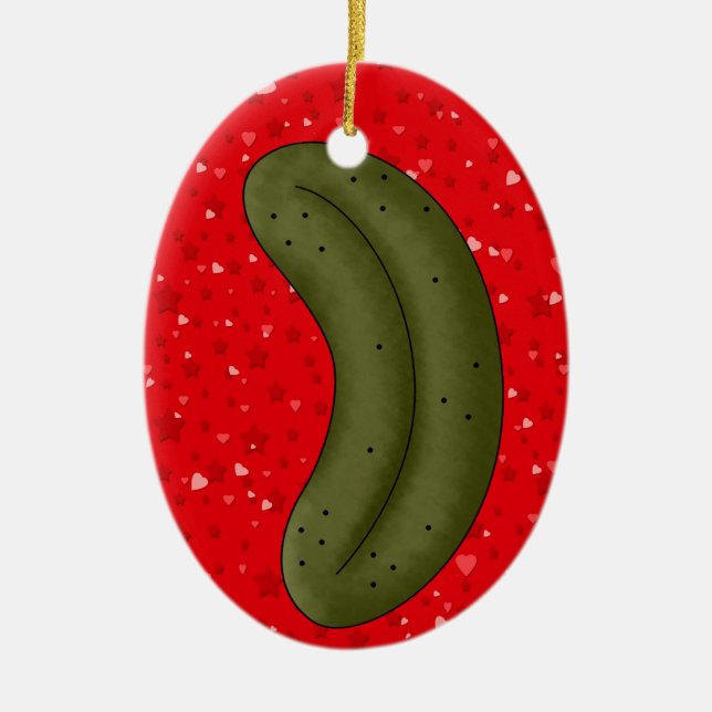SALE Julpickle Legend Julgransprydnad Keramik (Framsidan)