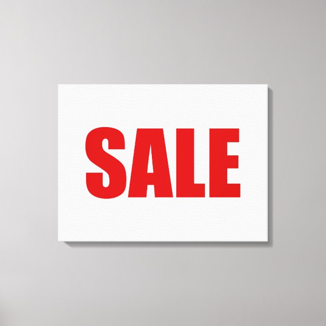 SALE-KANVASTRYCK CANVASTRYCK (Framsida)