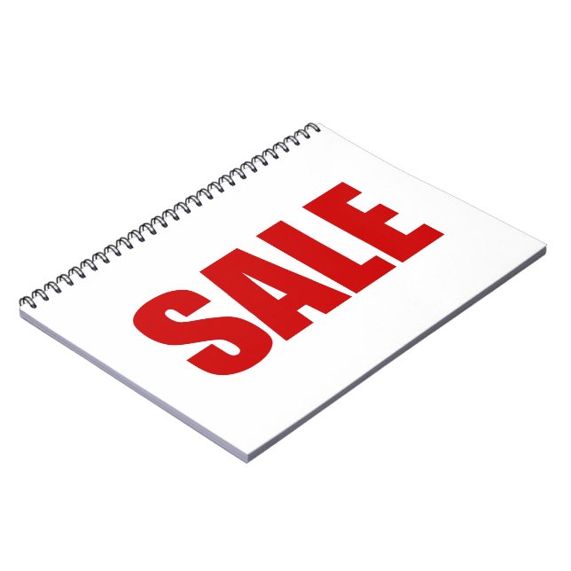 SALE NOTEBOOK ANTECKNINGSBOK (Vänstra Sidan)