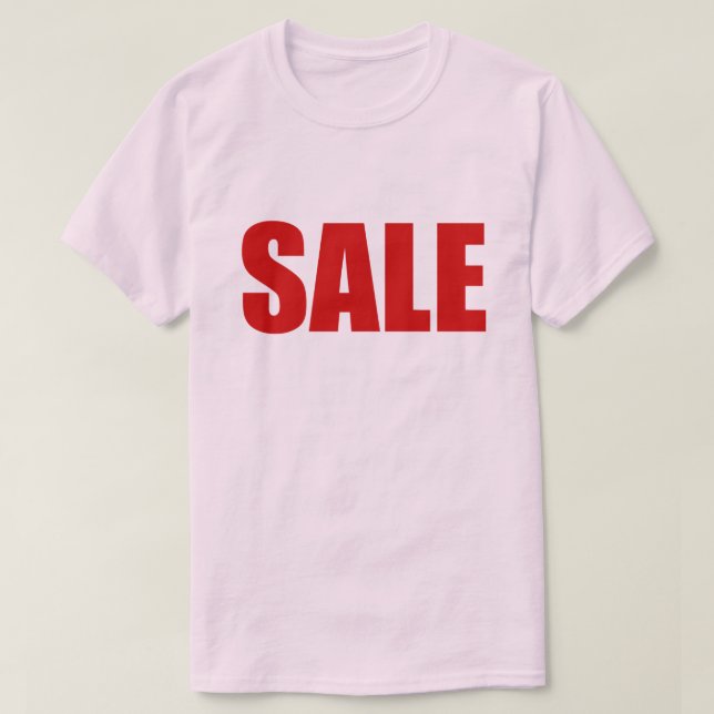 SALE T-Shirt (Design framsida)