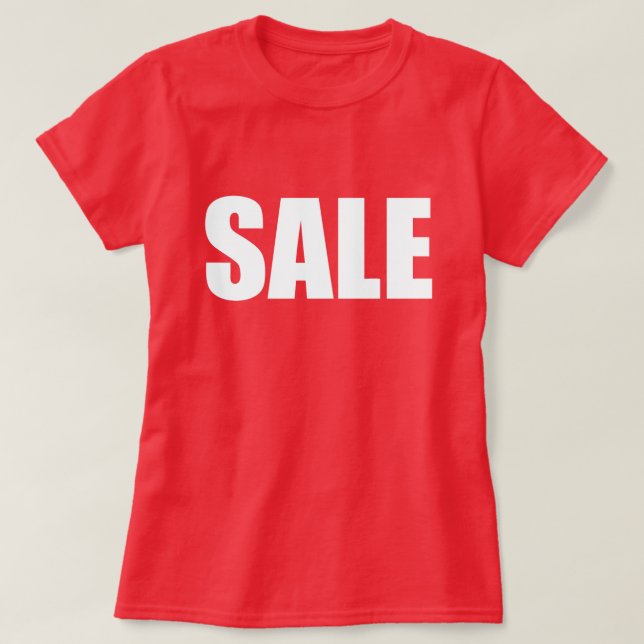 SALE T SHIRT (Design framsida)