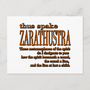 Således Spake Zarathustra Vykort