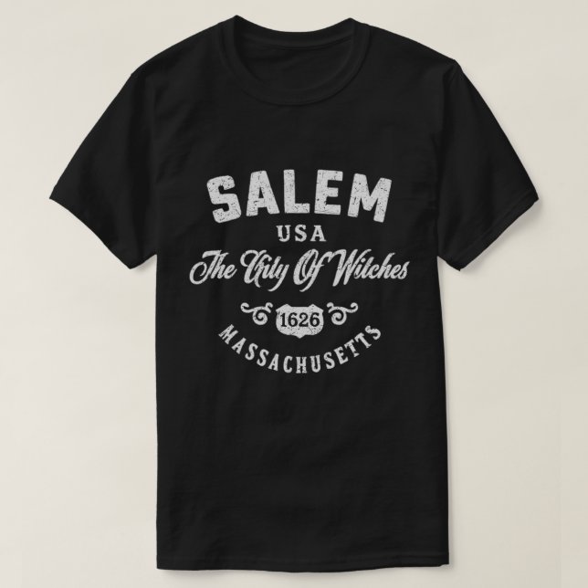 Salem 1626 t shirt (Design framsida)