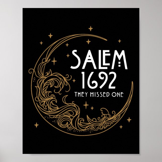 Salem 1692 de missade en dräkt Halloween 1 Poster (Framsidan)