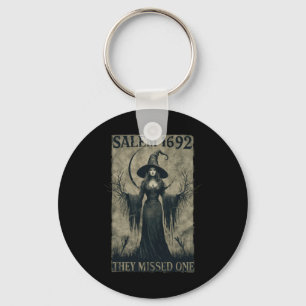 Salem 1692 De missade en halloween feminist Witc Nyckelring