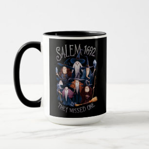 Salem 1692 De missade en Halloween-häxa Mugg