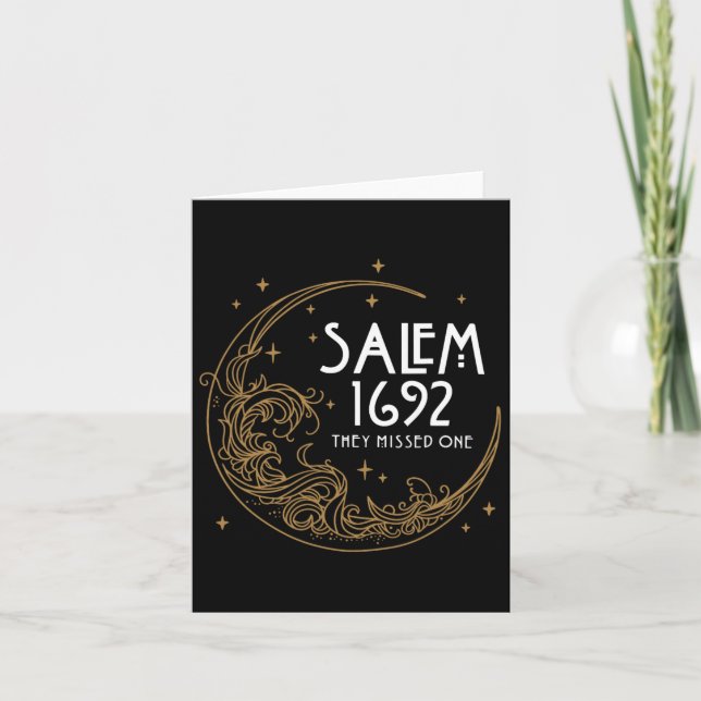 Salem 1692 De missade en Halloween-kostym 1 Kort (Framsida)
