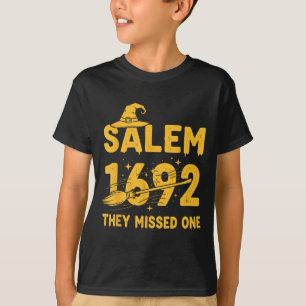Salem 1692 de missade en Halloween Salem Witch W T Shirt