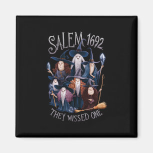 Salem 1692 De missade en Halloweenhäxa Magnet