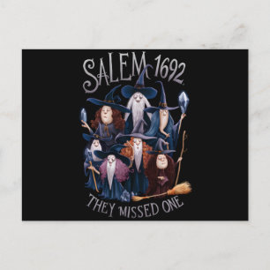 Salem 1692 De missade en Halloweenhäxa Vykort