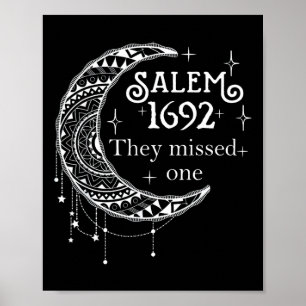 Salem 1692 De missade en - Salem Witch 1692 Hall Poster