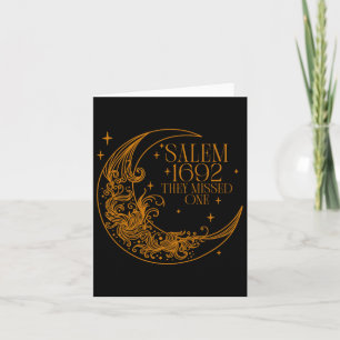 Salem 1692 de missade en Witch Halloween 4 Kort