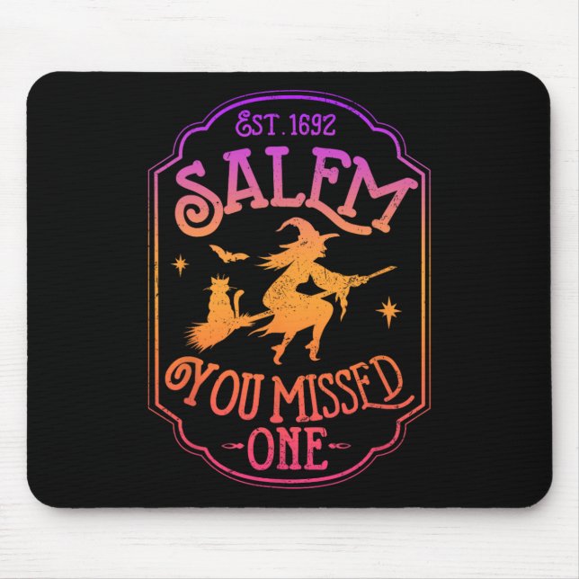Salem 1692 de missade en Witch Halloween Trick O Musmatta (Framsidan)