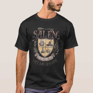 Salem 1692 de missade en Witch Halloween Trick O T Shirt