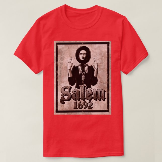 Salem 1692 t shirt (Design framsida)