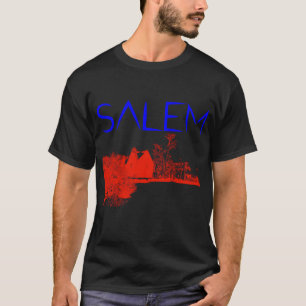 Salem Amerikansk historia House of Seven Gables Bl T Shirt