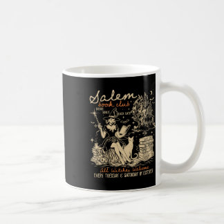 Salem Bok Klubb Witches Witchy Witch Spooky Season Kaffemugg