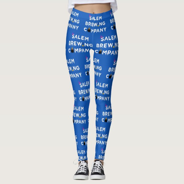 Salem Brewing Company White Leggings (Framsida)