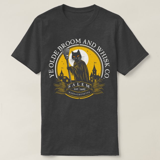 Salem Broom Company Design 1 T Shirt (Design framsida)