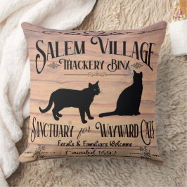Salem Cat Sanctuary Dekorativ kudde