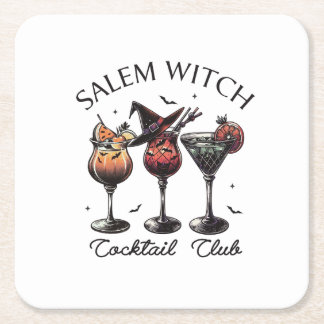 Salem Cocktail Club Underlägg Papper Kvadrat