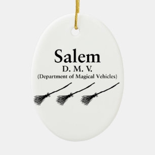 Salem DMV Julgransprydnad Keramik
