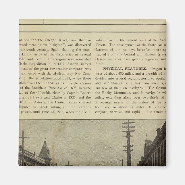 Salem, eller gata magnet (Framsidan)