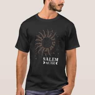 Salem Est 1626 Samhain Magic Witch Pagan Sol T Shirt