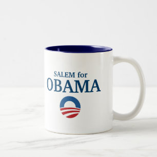 SALEM för den Obama anpassningsbar din Två-Tonad Mugg