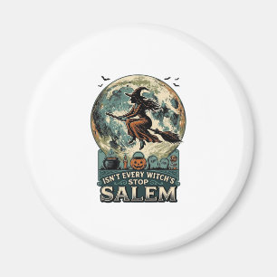 Salem häxa skjorta Vintage gravyr Skum humor D Magnet