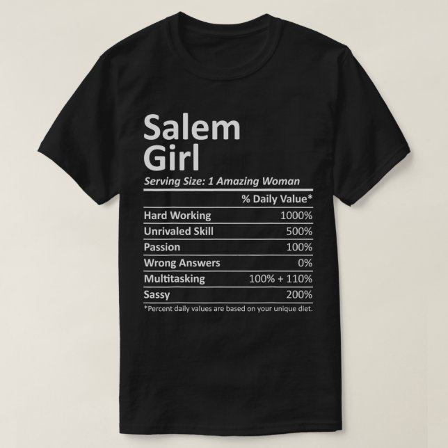 SALEM L MORSA MASSACHUSETTS Funny City Home Roots  T Shirt (Design framsida)