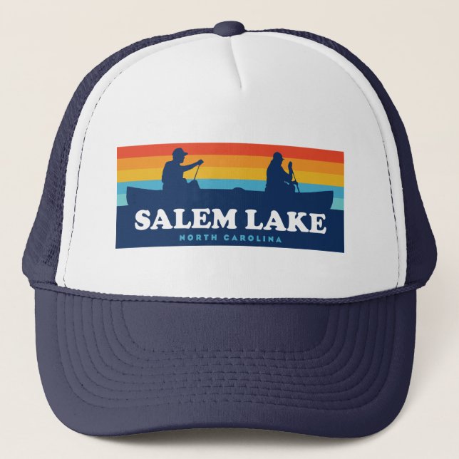 Salem Lake North Carolina Kanot Keps (Framsida)