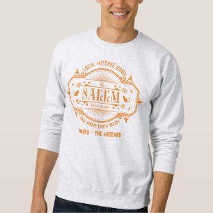 Salem Local Witches Union Custom Name Halloween Lång Ärmad Tröja