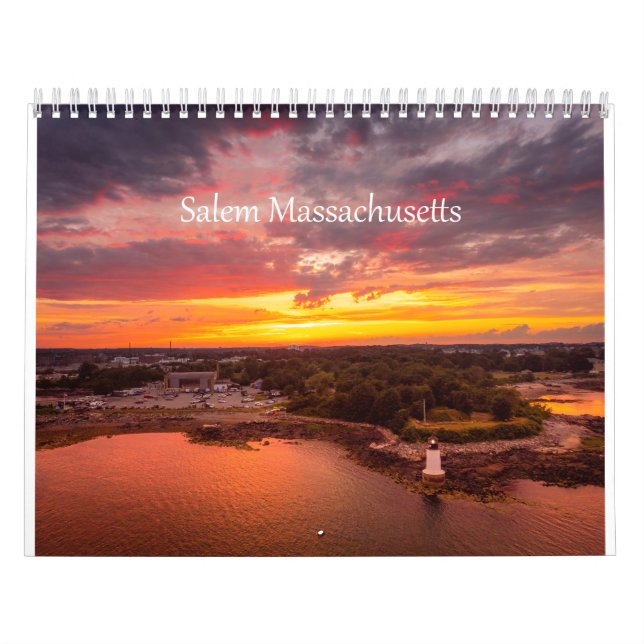 Salem Massachusetts Calendar Kalender (Omslag)