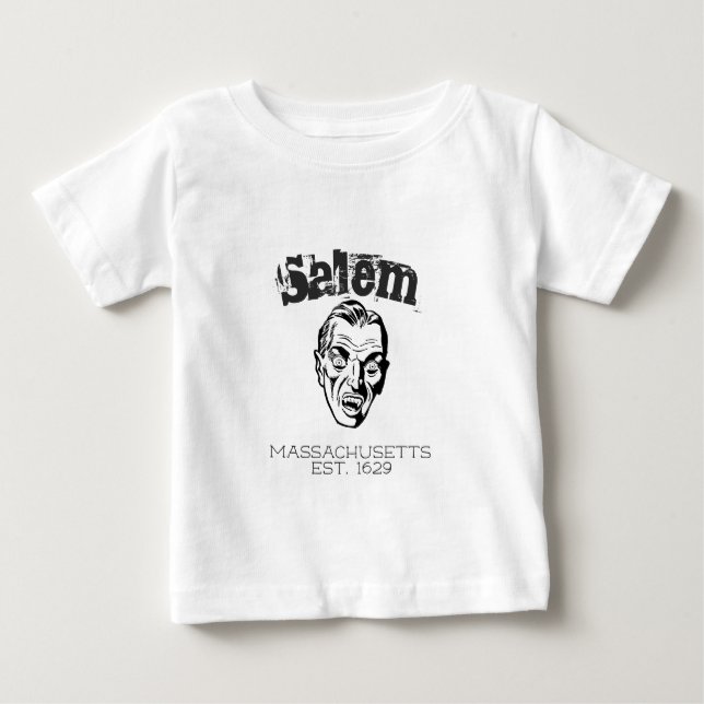 Salem Massachusetts halloween Goblin T Shirt (Framsida)