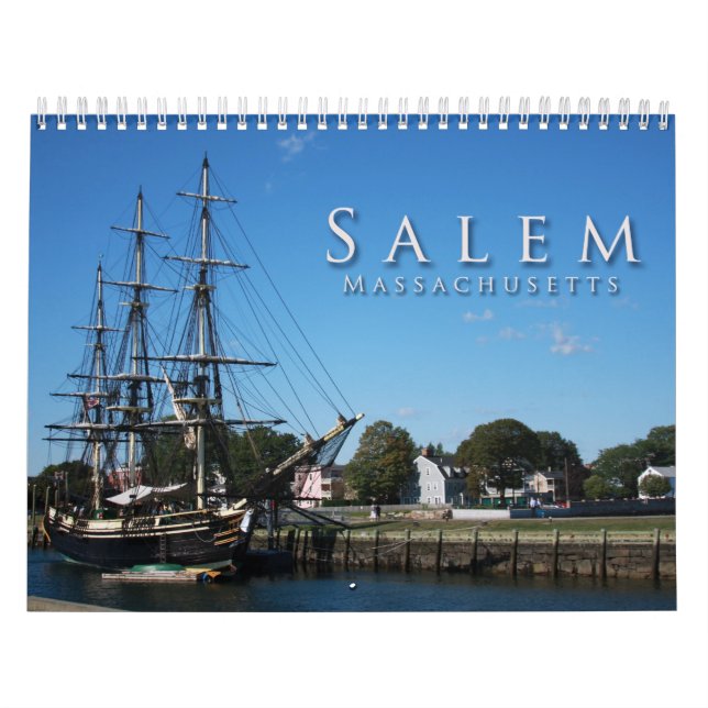 Salem Massachusetts Kalender (Omslag)