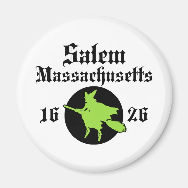 Salem Massachusetts Magnet (Framsidan)