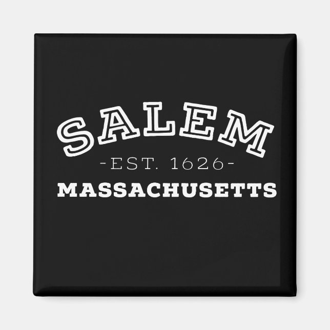 Salem Massachusetts Magnet (Framsidan)