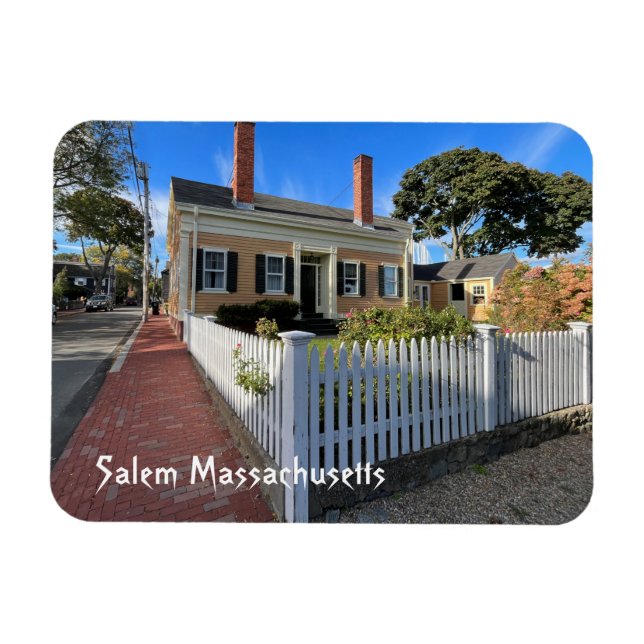 Salem Massachusetts Magnet (Horisontell)