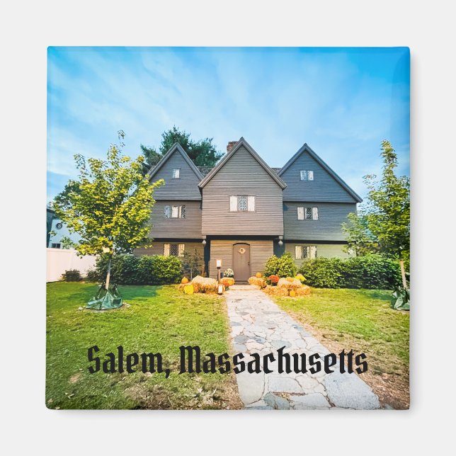 Salem Massachusetts Magnet (Framsidan)